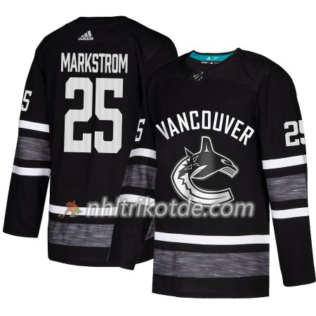 Vancouver Canucks Trikot Jacob Markstrom 25 2019 All-Star Adidas Schwarz Authentic - Herren